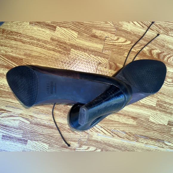 Stuart Weitzman size 8 brown point toe heels - Picture 7 of 14